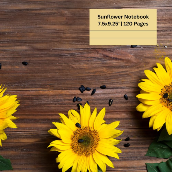 Sunflower Notebook