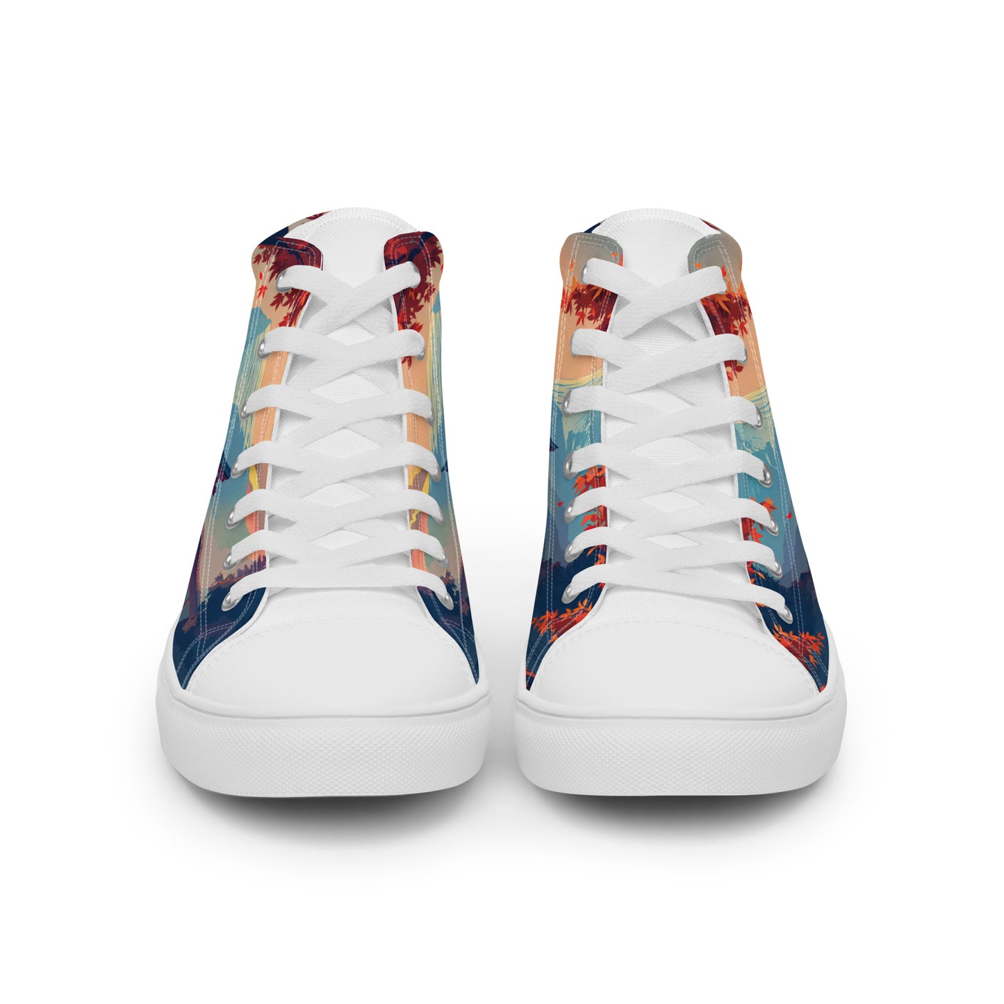 Men’s high top canvas shoes