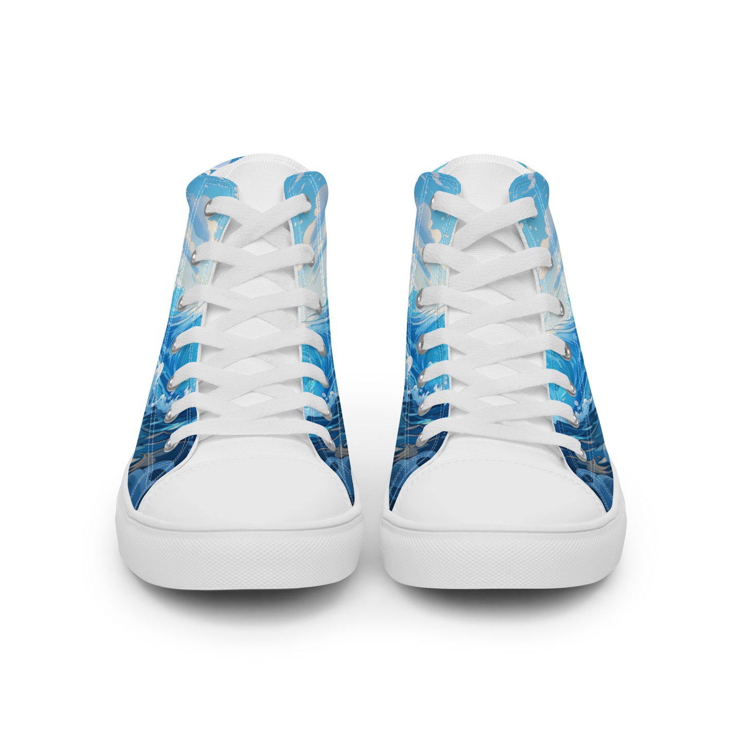 Men’s high top canvas shoes