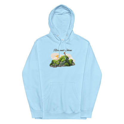 "Rise and Shine" Motivational Hoodie