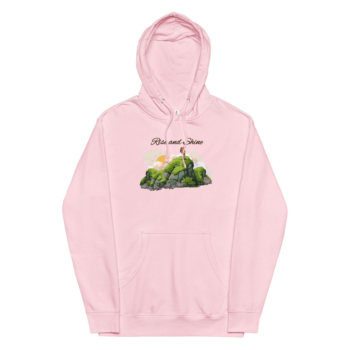 "Rise and Shine" Motivational Hoodie