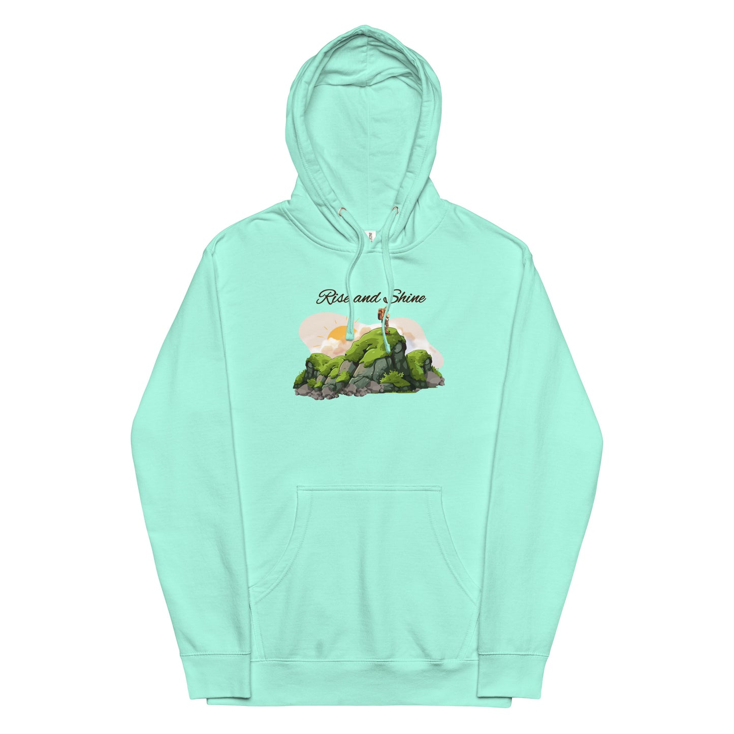 "Rise and Shine" Motivational Hoodie