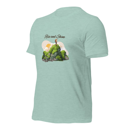 Rise and Shine" Inspirational T-Shirt