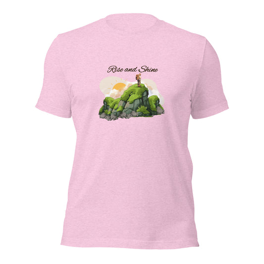 Rise and Shine" Inspirational T-Shirt