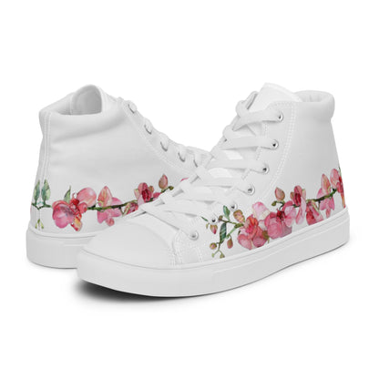 Women’s high top canvas shoes