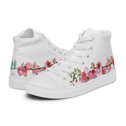 Women’s high top canvas shoes