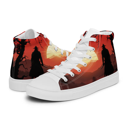 Women’s high top canvas shoes