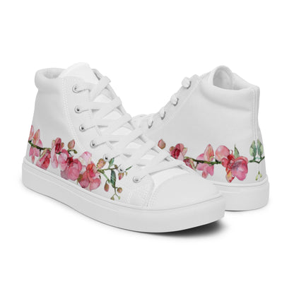 Women’s high top canvas shoes