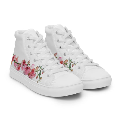 Women’s high top canvas shoes